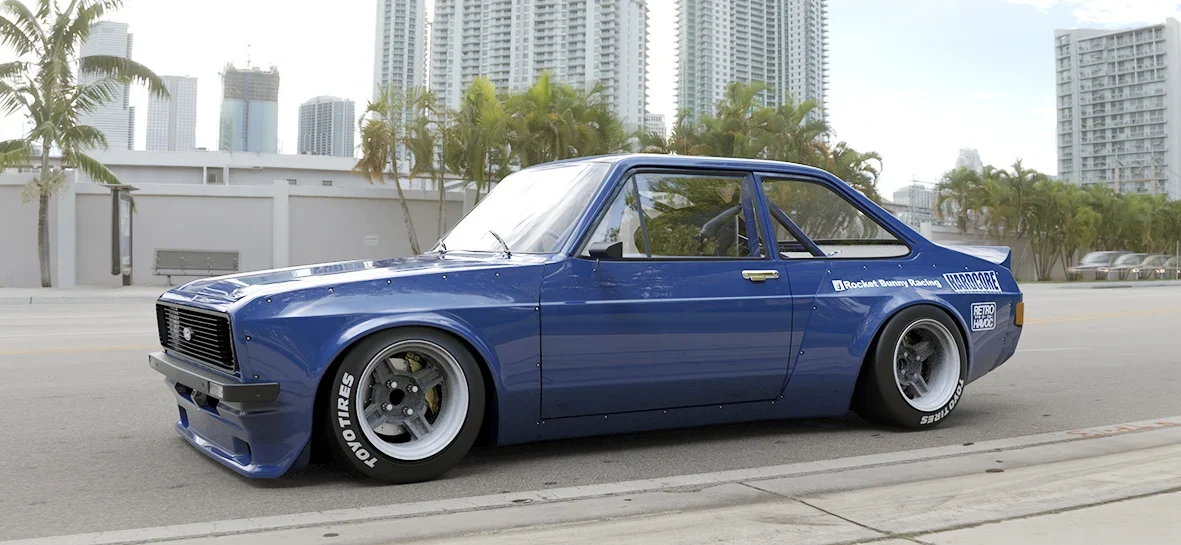 สเกิร์ตข้าง Pandem FORD ESCORT MKII V1.0 ภาพสินค้าที่เลือก