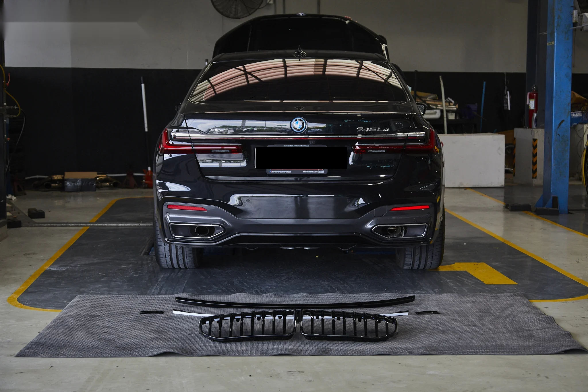 ชุดแต่ง BMW G11 / G12 BMW G12 LCI x Front Grill x Trunk สปอยเลอร์ Prodrive Shop ภาพ 12