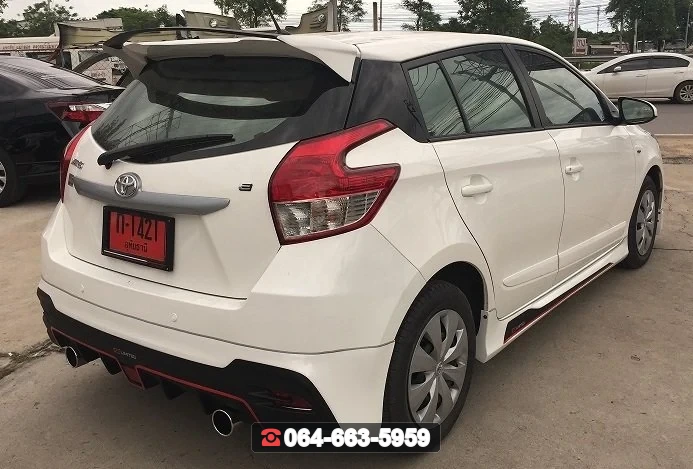 ชุดแต่ง TOYOTA YARIS สปอยเลอร์ Yaris 2014 RS RiderM ภาพ 1