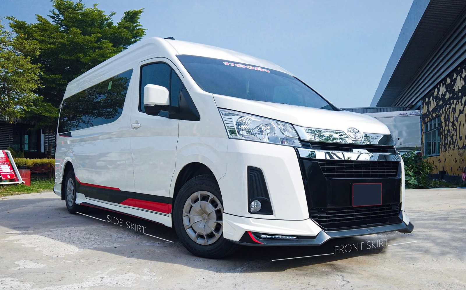 ชุดแต่ง TOYOTA Commuter รถตู้ 2019 2025 AMT 2019 V2