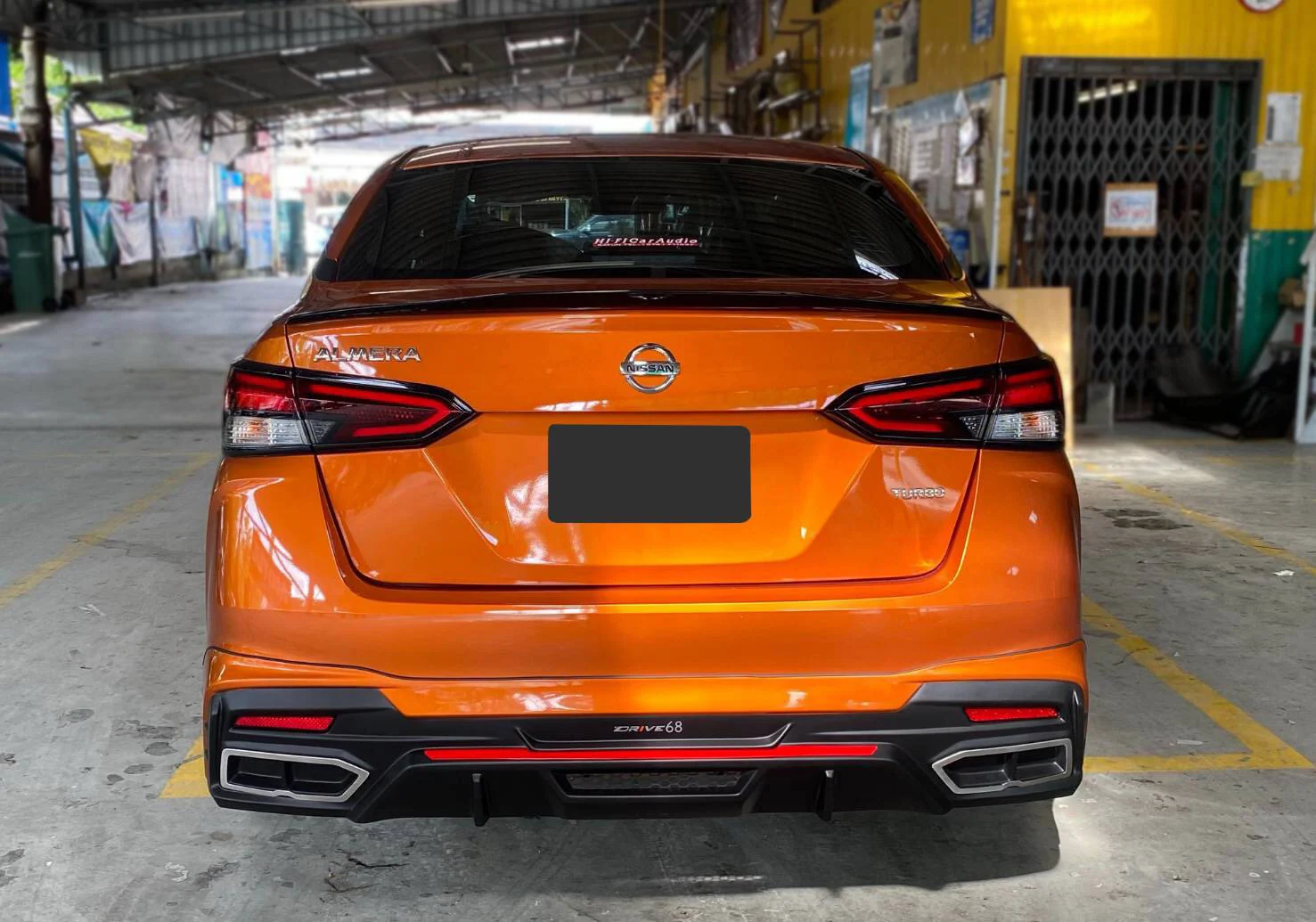 รูปชุดแต่ง ชุดแต่ง Nissan Almera 2019 2022 Drive 68 ภาพที่ 13
