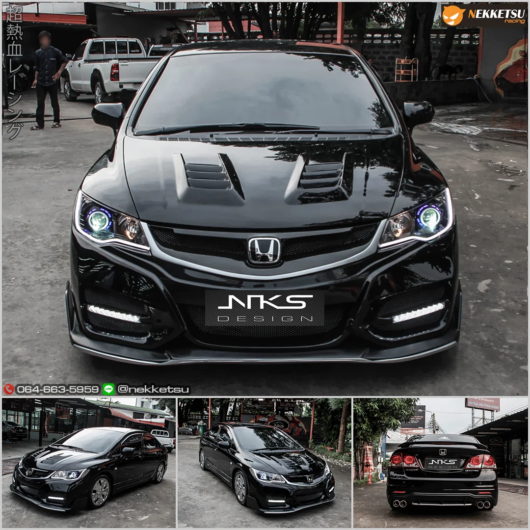 รูปชุดแต่ง ชุดแต่ง Honda Civic FD 06 11 Type R15 ภาพที่ 17
