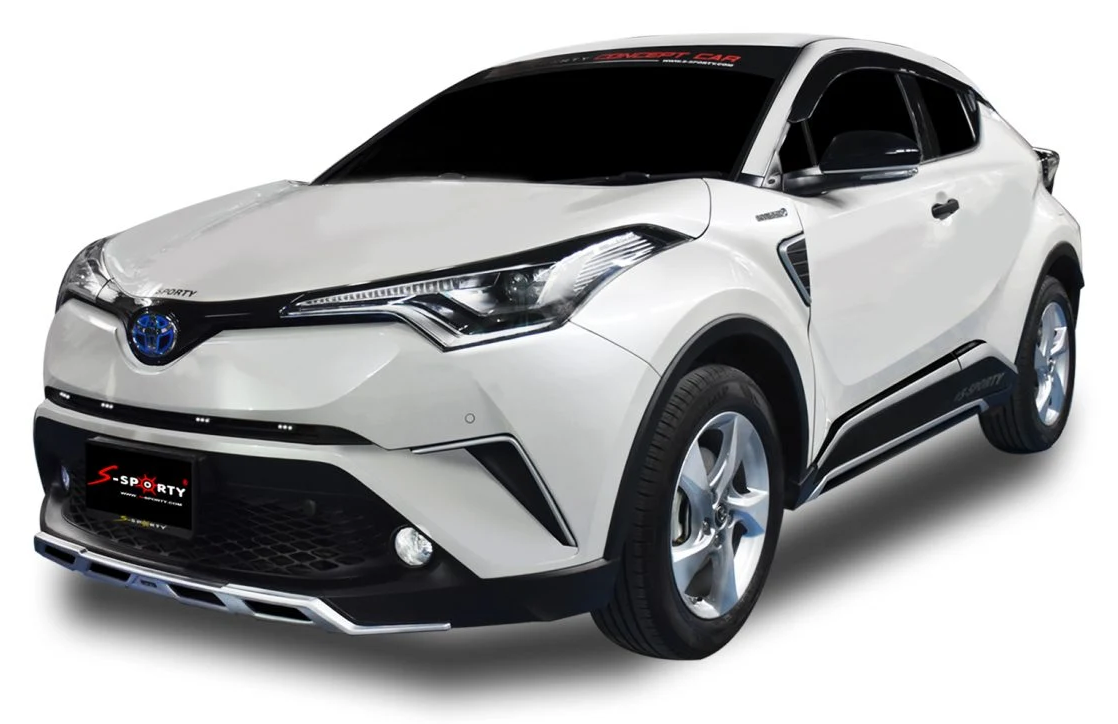 ชุดแต่ง C-HR 2016 – SPORT ภาพรถเต็มคันมุมหน้าจากต้นทาง S-Sporty