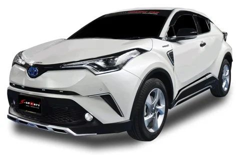 ชุดแต่ง C-HR 2016 – SPORT ภาพรถเต็มคันมุมหน้าจากต้นทาง S-Sporty
