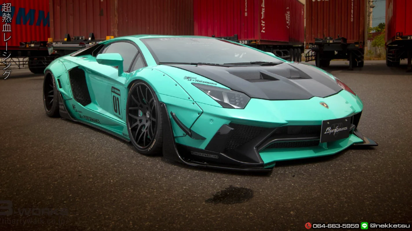 รูปชุดแต่ง ชุดแต่ง Lamborghini Aventador LB WORK Limited ภาพที่ 3