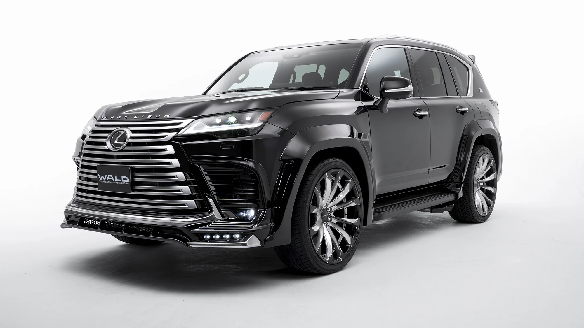 ชุดแต่ง LEXUS LX600/700h WALD Japan สปอร์ตไลน์ แบล็กไบซัน เอดิชัน ภาพ 14