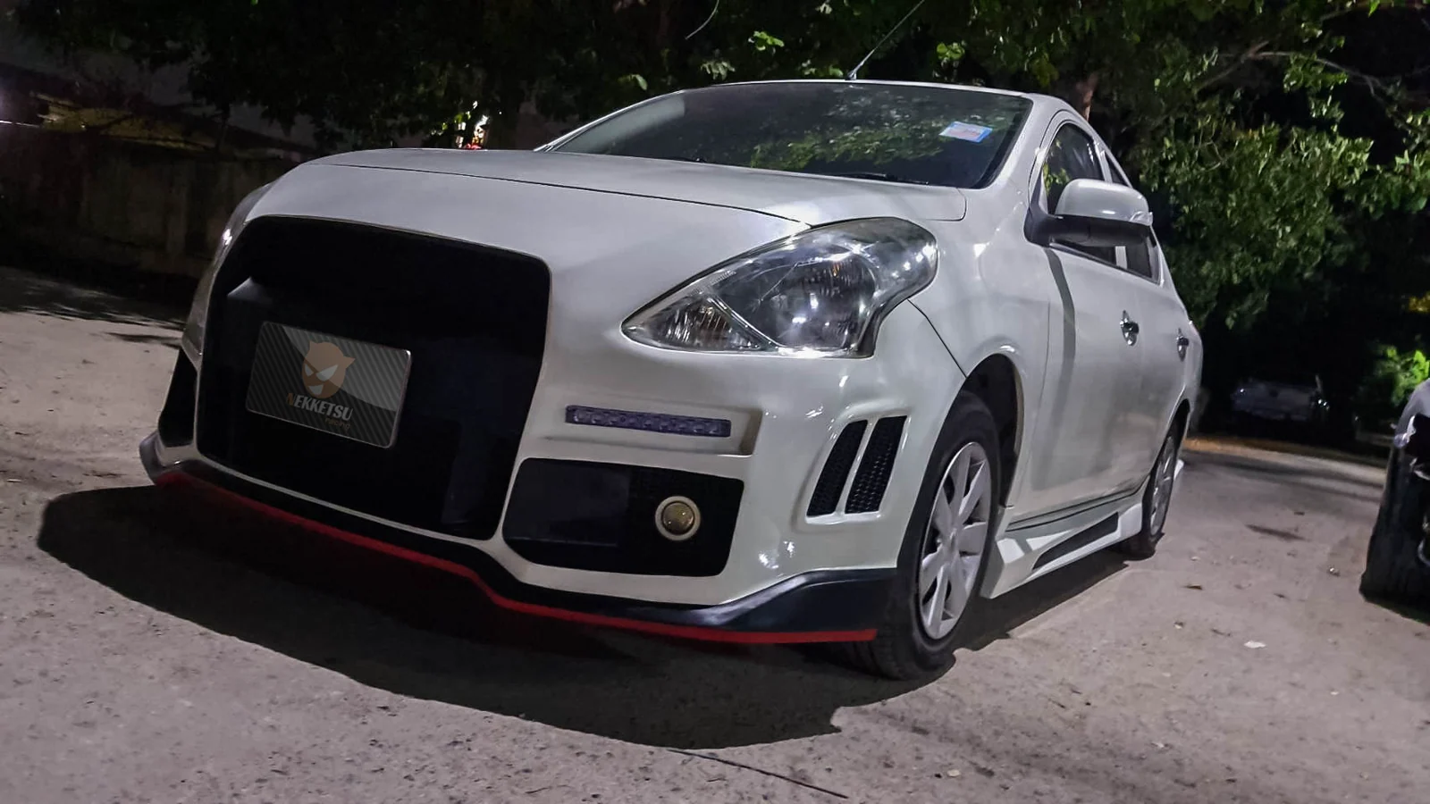 รูปชุดแต่ง ชุดแต่ง Nissan Almera 2008 2018 GTR ภาพที่ 7