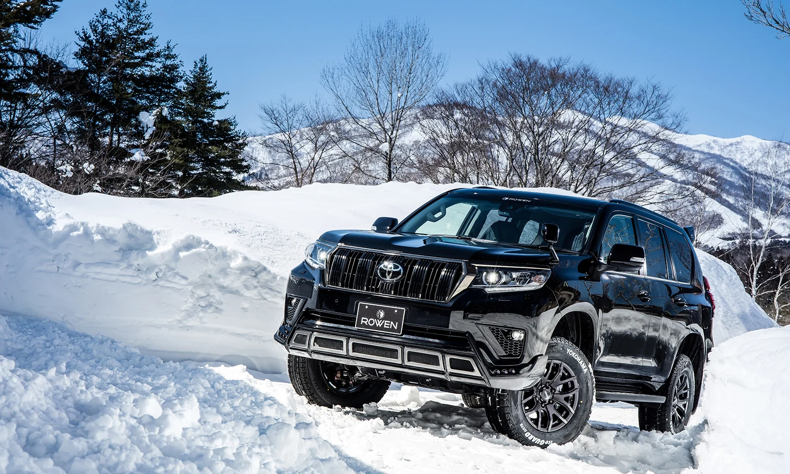 ชุดแต่ง TOYOTA 150 LAND CRUISER PRADO TRJ150W /GDJ150W 2017.9~Rowen Japan ภาพ 8