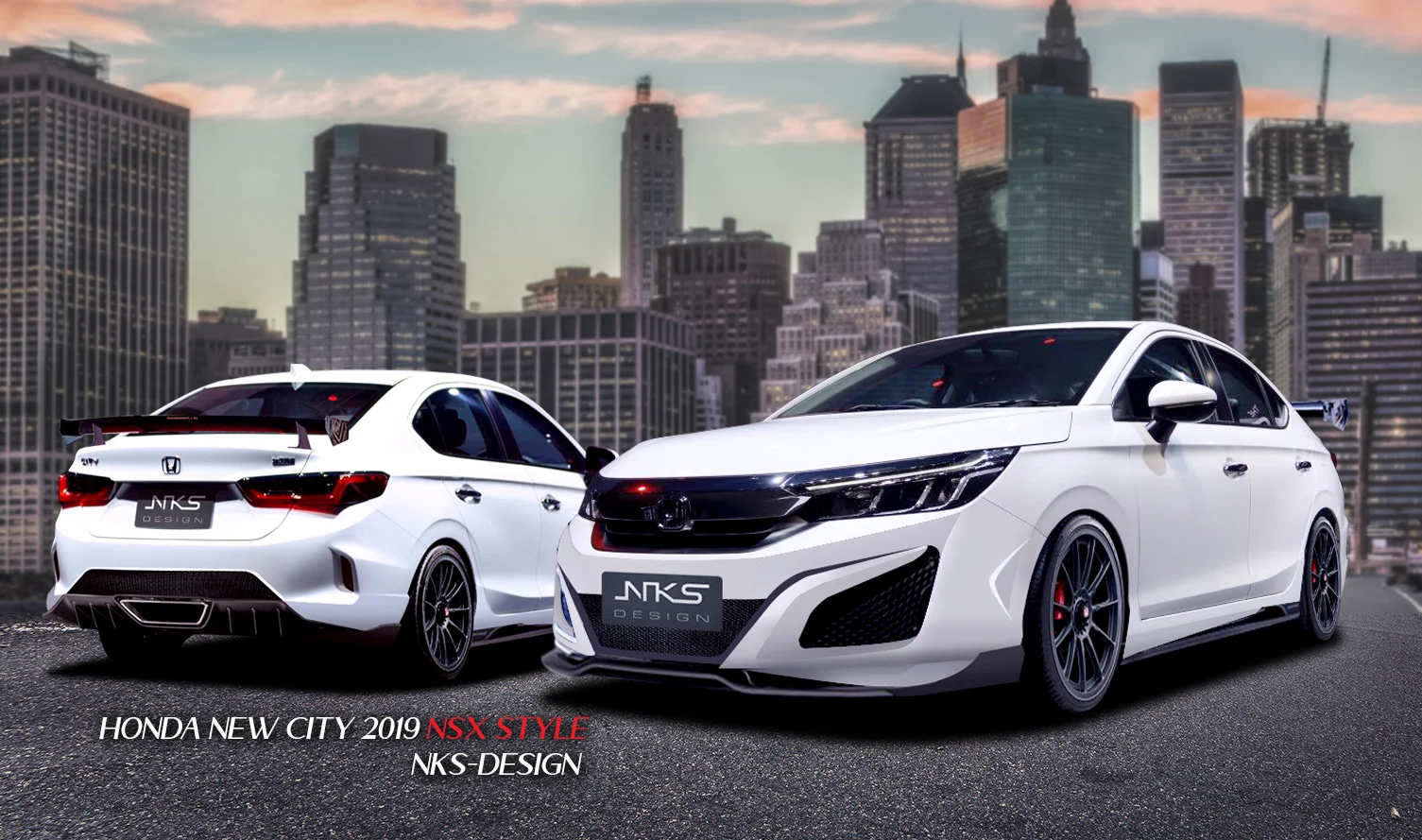 รูปชุดแต่ง ชุดแต่ง Honda City 2020 2026 NSX ภาพที่ 4