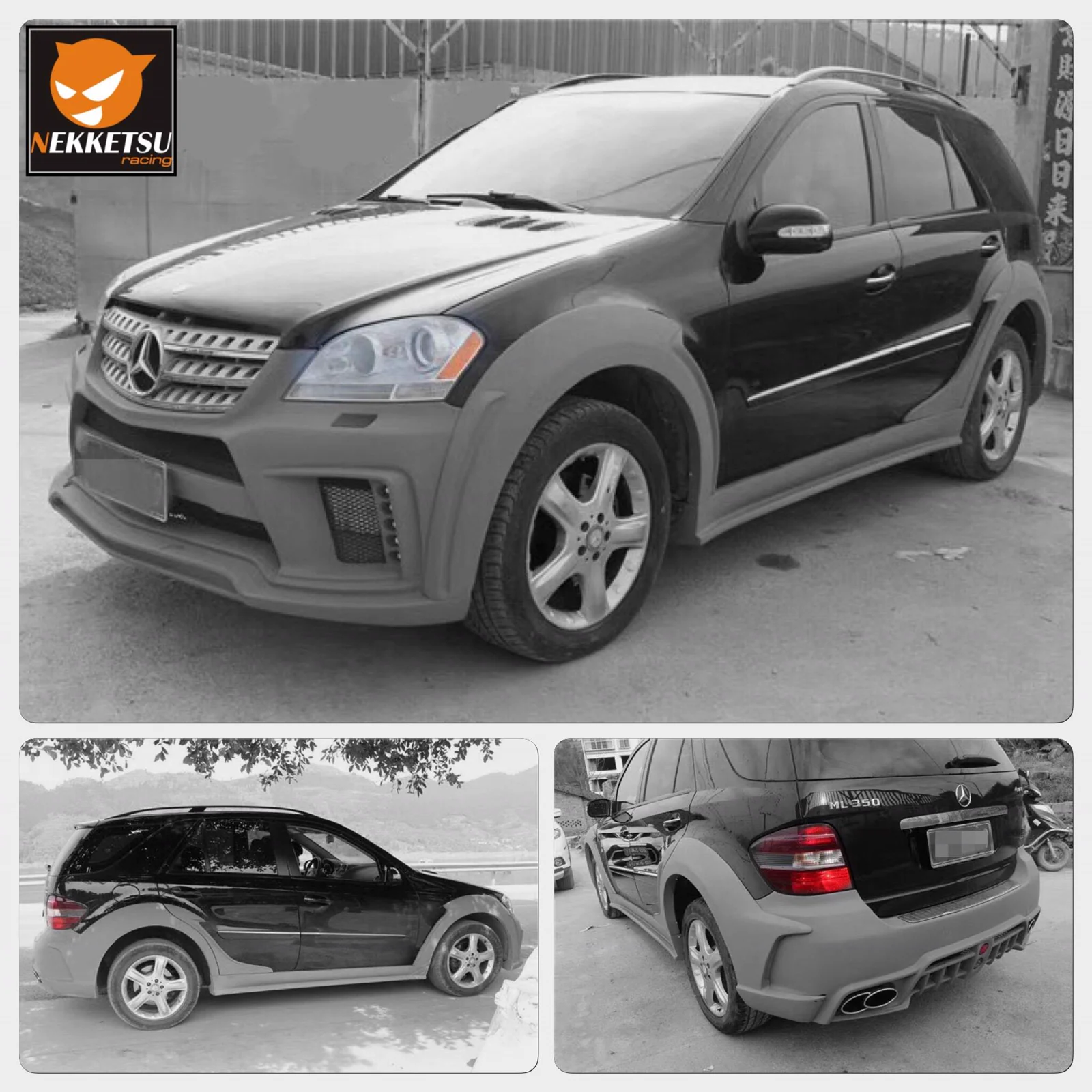 รูปชุดแต่ง ชุดแต่ง Mercedes-Benz ML Class W164 Wide Body1 ภาพที่ 2