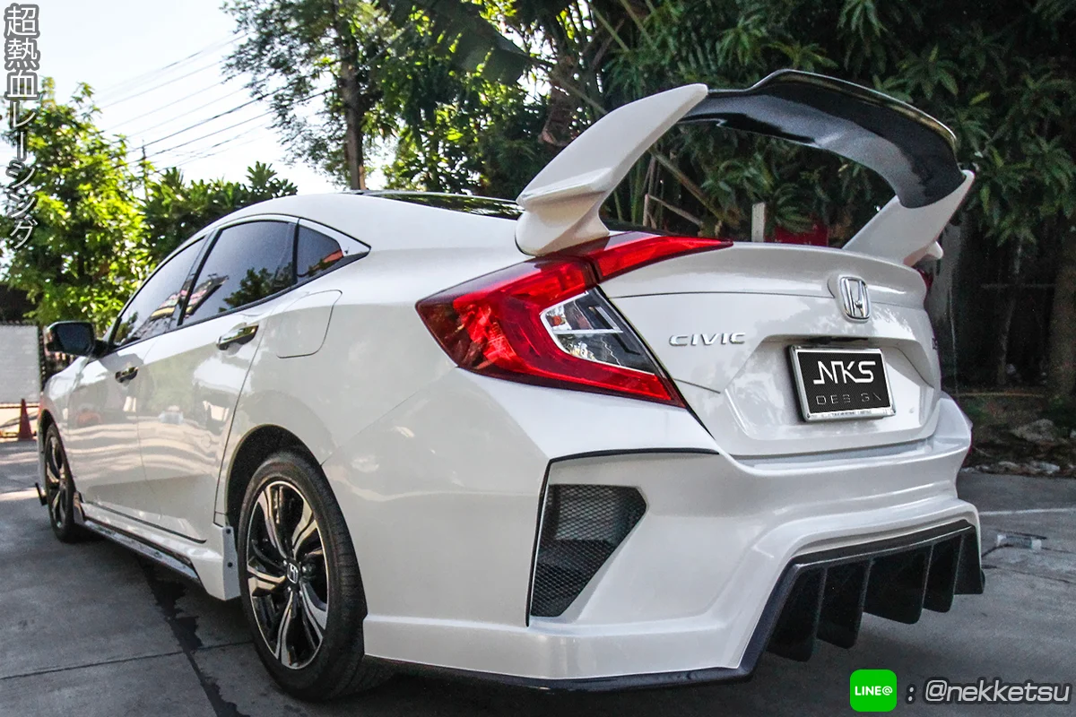 รูปชุดแต่ง ชุดแต่ง Honda Civic FC 16 21 Type X ธรรมดา V2 ภาพที่ 10