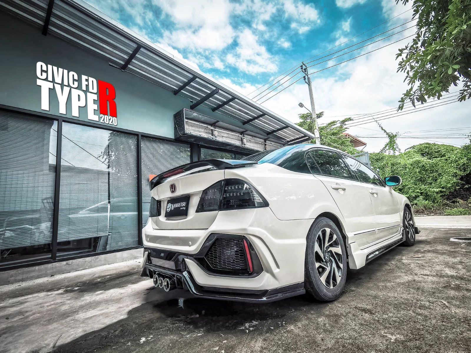 รูปชุดแต่ง ชุดแต่ง Honda Civic FD 06 11 Type R 2020 ภาพที่ 19