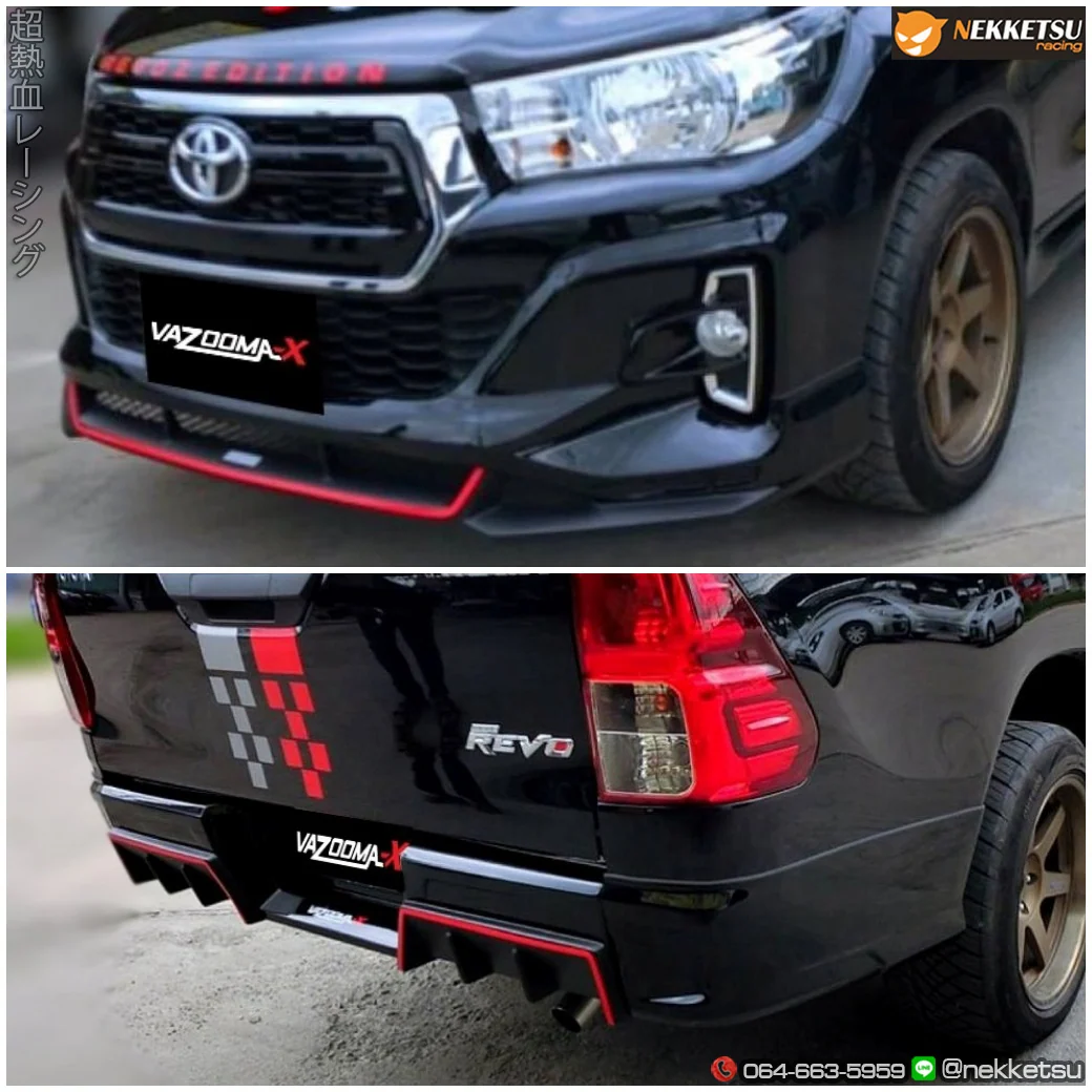 รูปชุดแต่ง ชุดแต่ง Toyota Hilux Revo 2015 2019 Vazooma X 2019 ภาพที่ 4