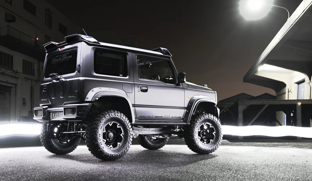 ชุดแต่ง SUZUKI JIMNY SIERRA WALD Japan สปอร์ตไลน์ แบล็กไบซัน เอดิชัน ภาพ 9