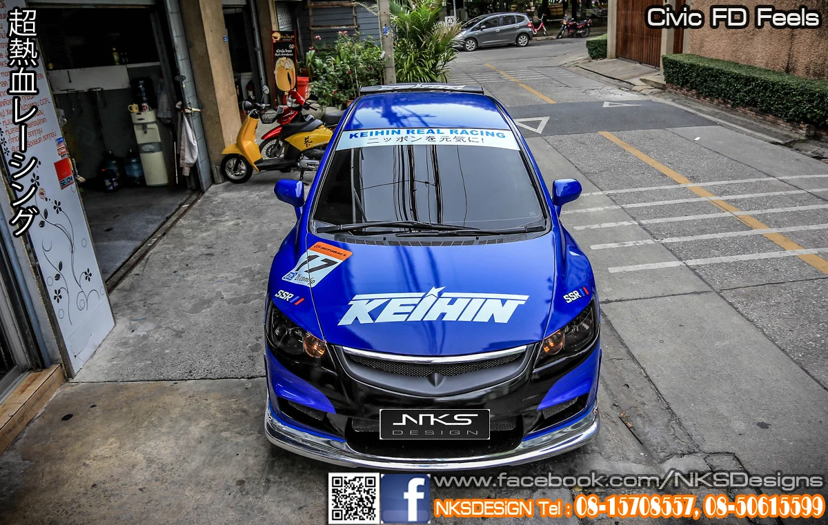 รูปชุดแต่ง ชุดแต่ง Honda Civic FD 06 11 Feels ภาพที่ 10