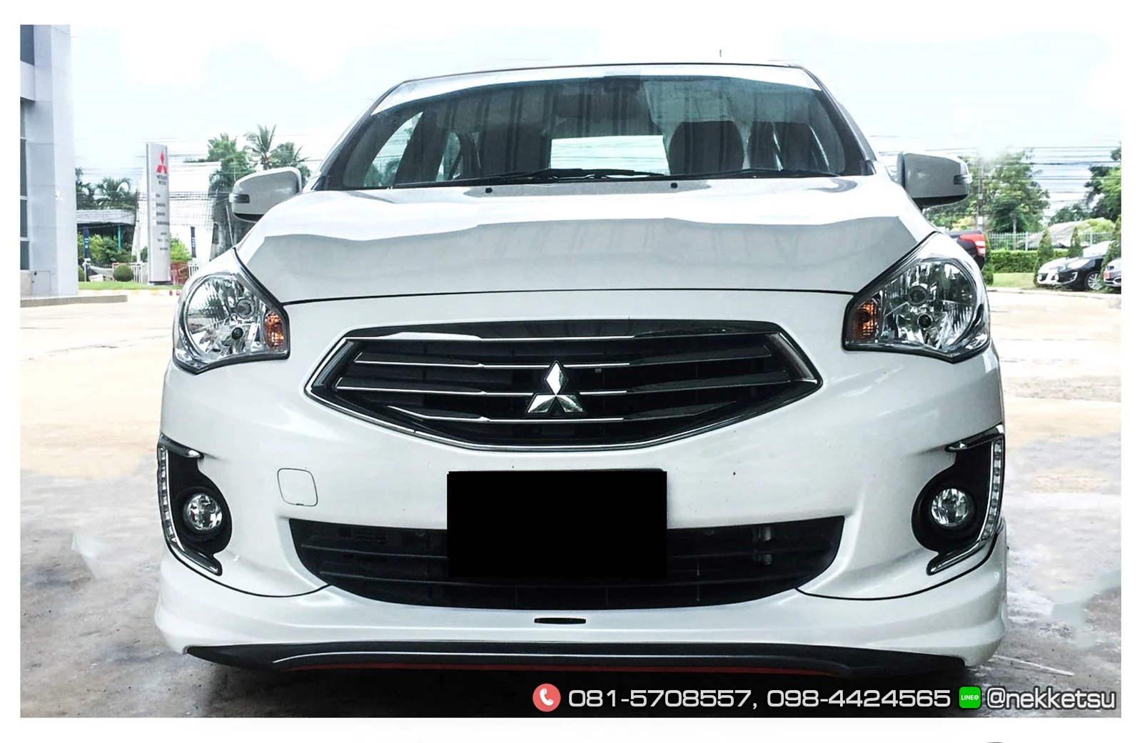 รูปชุดแต่ง ชุดแต่ง Mitsubishi Attrage AMT 2017 ภาพที่ 8