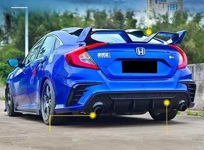รูปชุดแต่ง ชุดแต่ง Honda Civic FC 16 21 Super Sport 2019 ภาพที่ 5