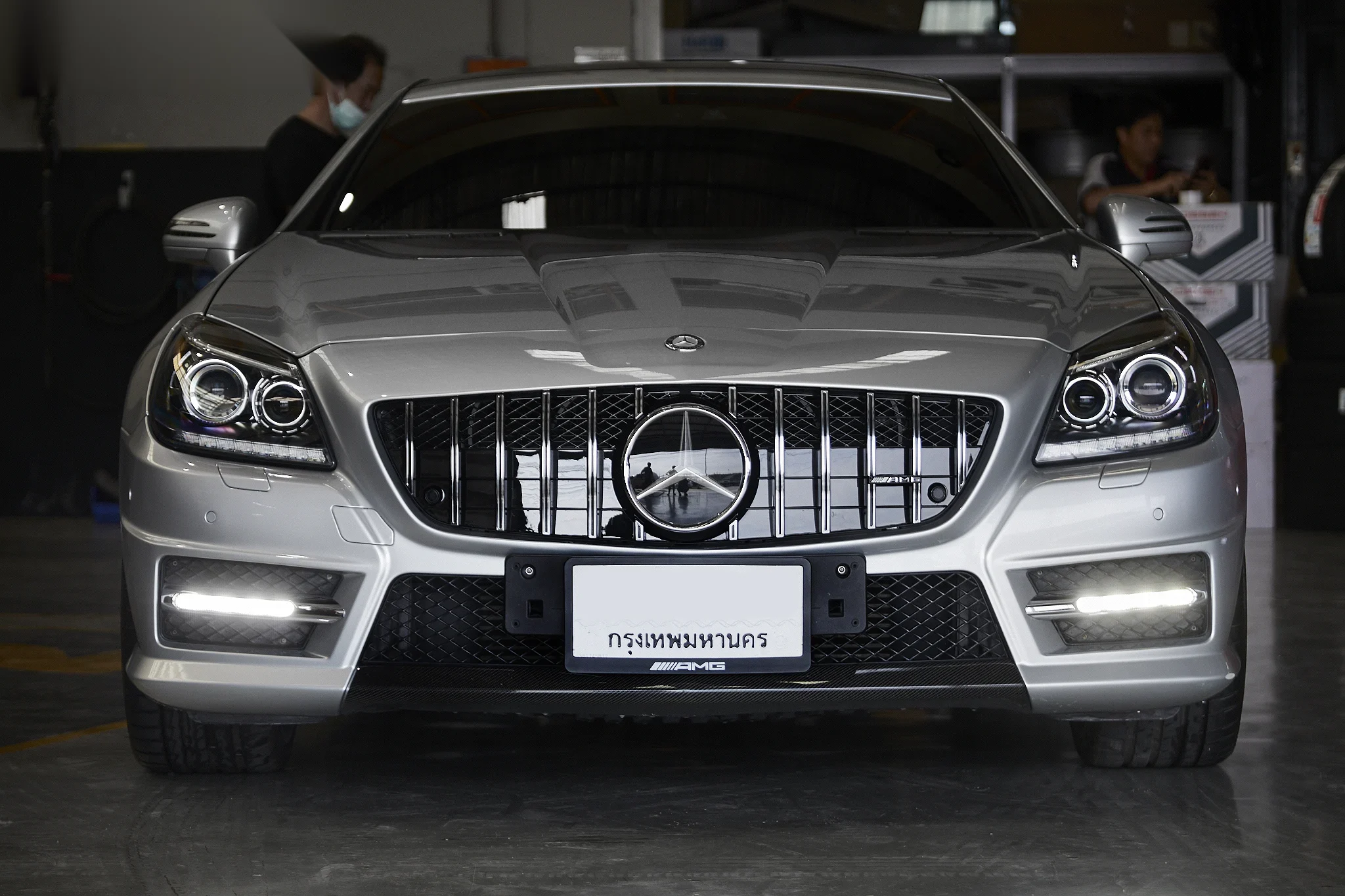 ชุดแต่ง MERCEDES BENZ R172 Mercedes-Benz SLK x AMG GT กระจังหน้า Prodrive Shop ภาพ 1