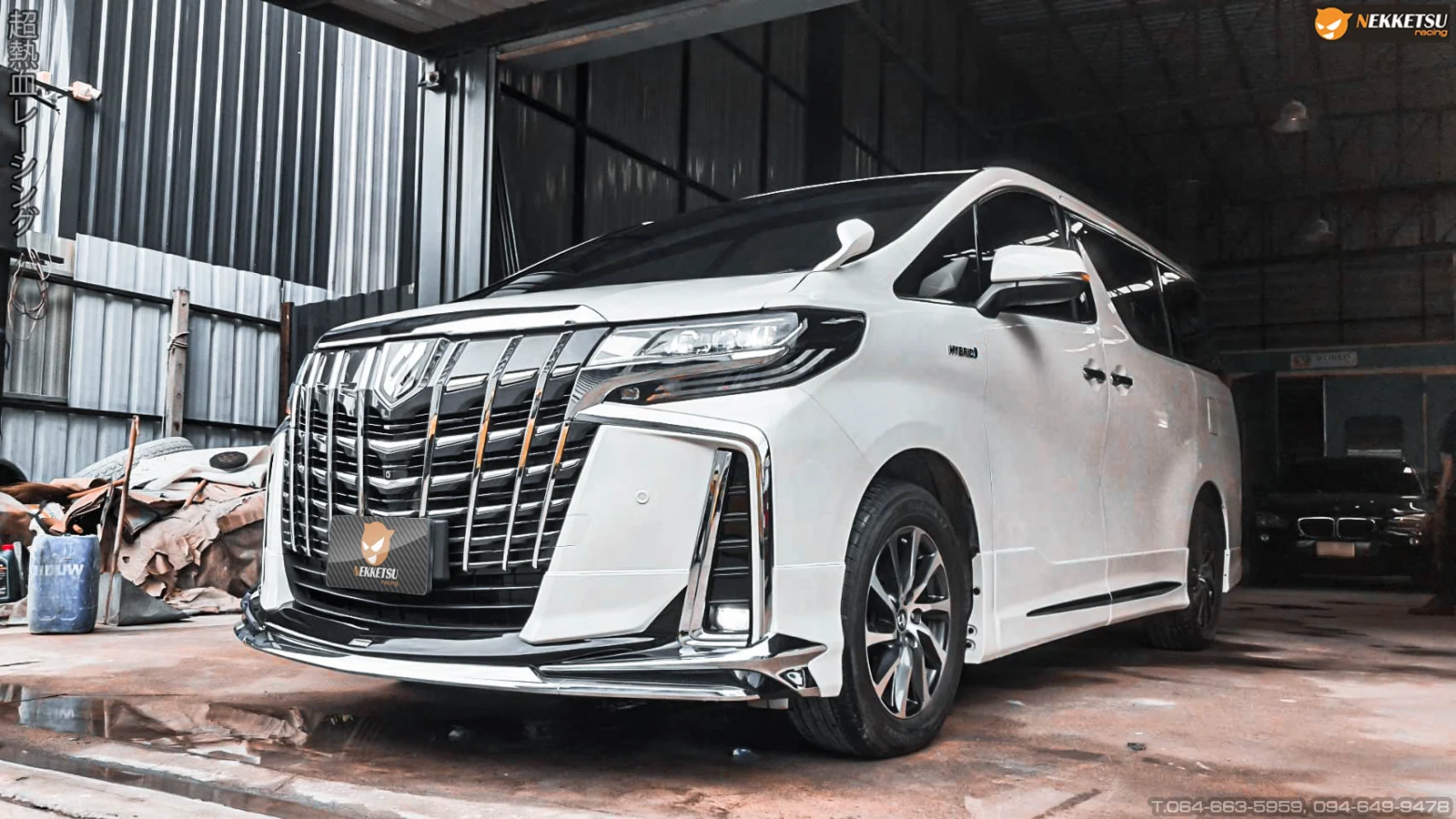 รูปชุดแต่ง ชุดแต่ง Toyota Alphard AH30 2015 2018 เปลี่ยนหน้า 2020 ตัว Top ภาพที่ 7