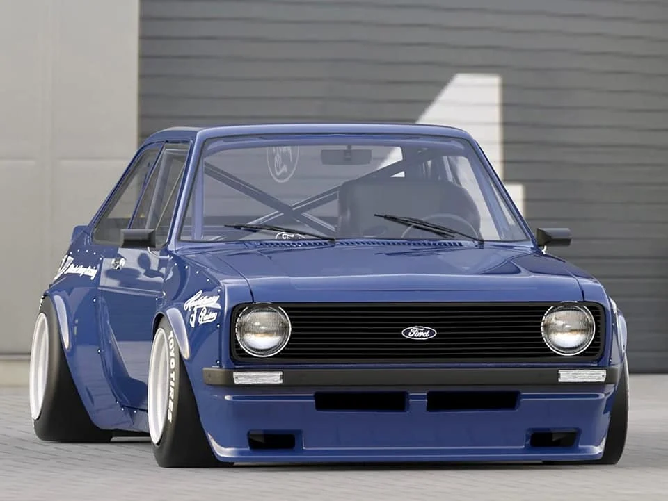 กรอบหน้ากระจัง Pandem FORD ESCORT MKII V1.0 ภาพสินค้าที่เลือก