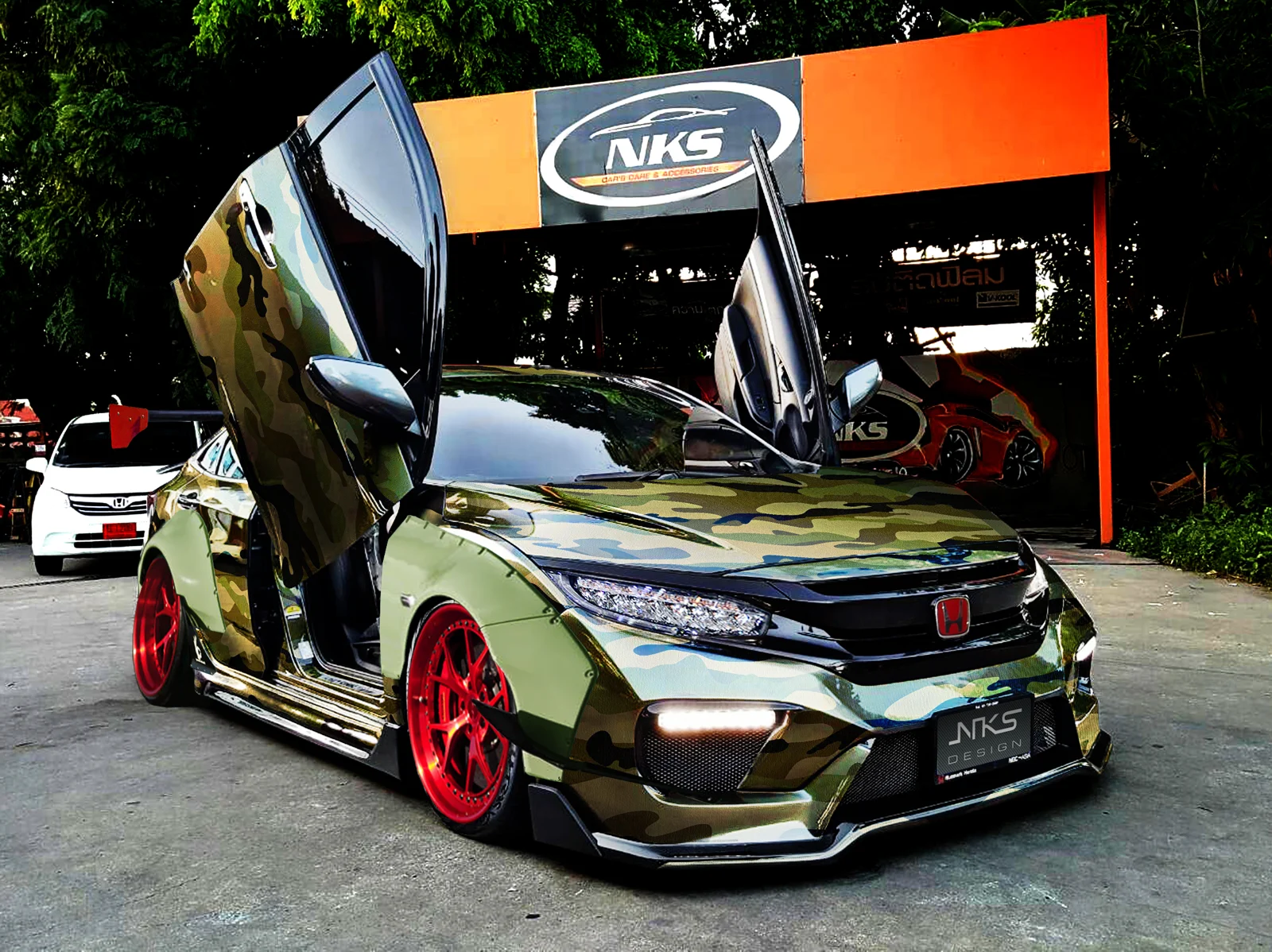 รูปชุดแต่ง ชุดแต่ง Honda Civic FC 16 21 Type X วายบอดี้ ภาพที่ 6