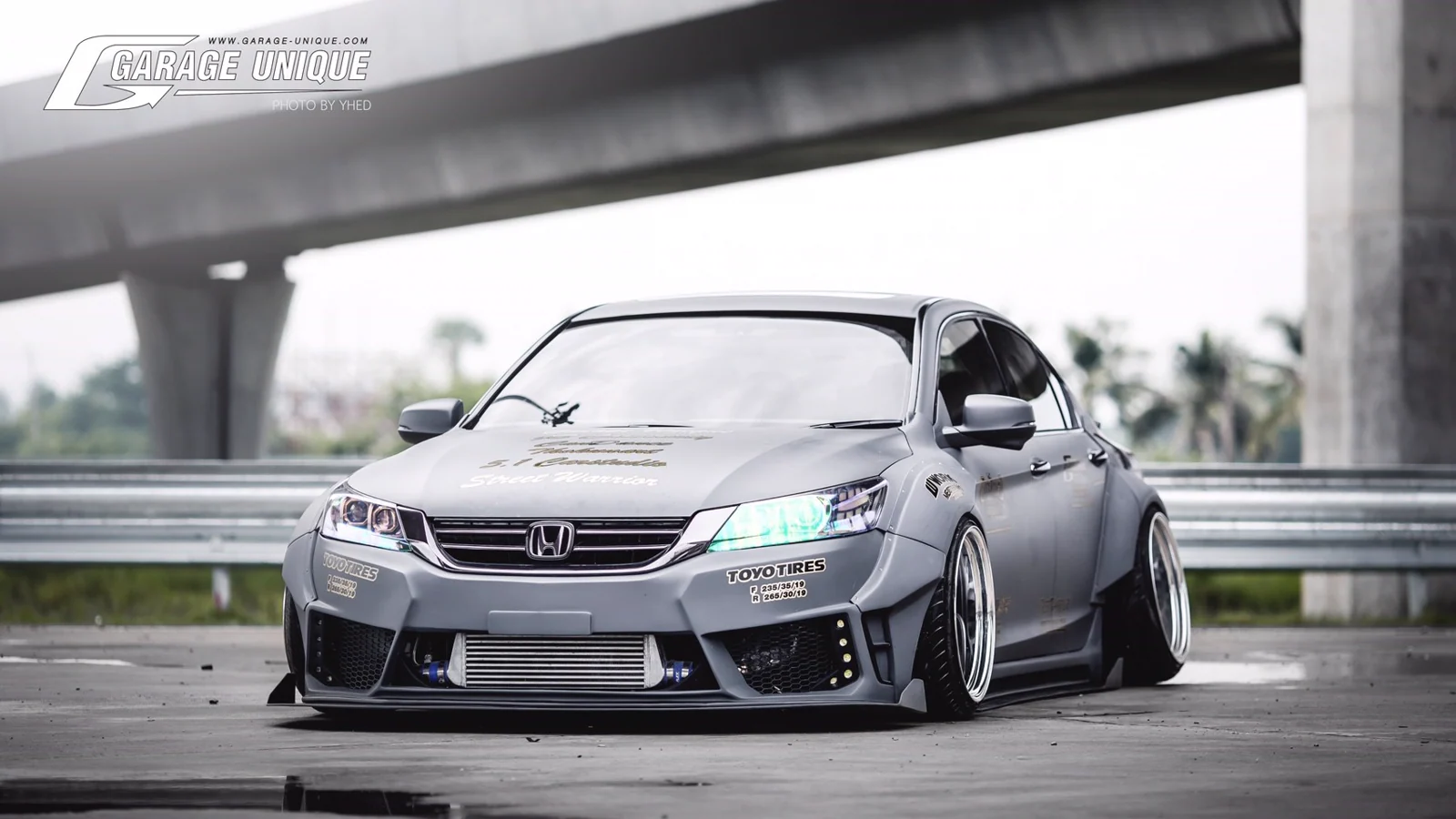รูปชุดแต่ง ชุดแต่ง Honda Accord G9 2014 2019 Wide Body ภาพที่ 4