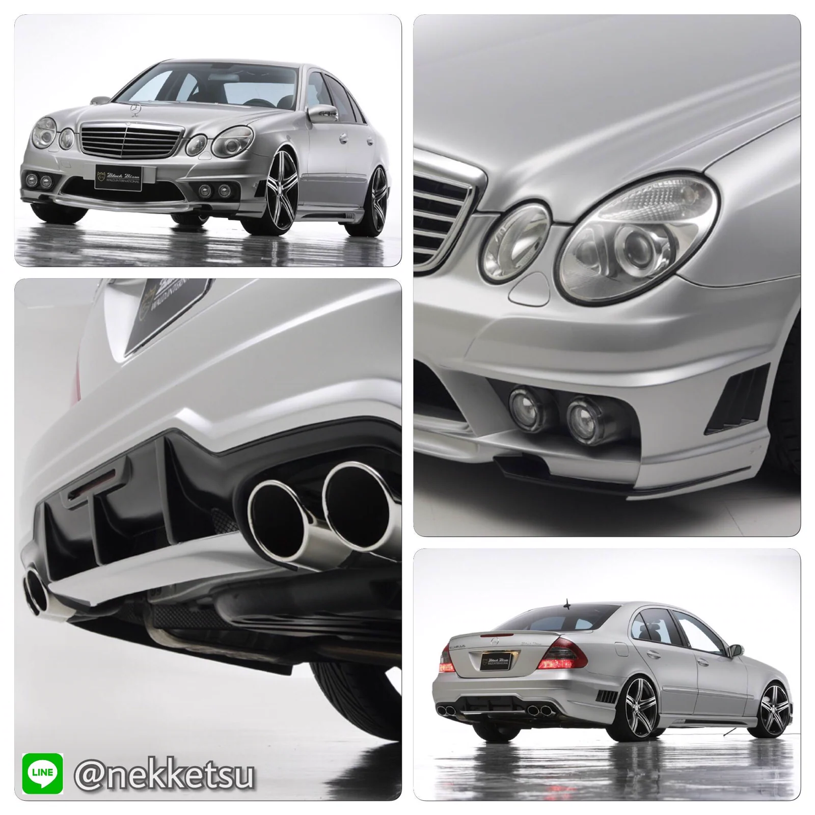 รูปชุดแต่ง ชุดแต่ง Mercedes-Benz E Class W211 WALD ภาพที่ 3