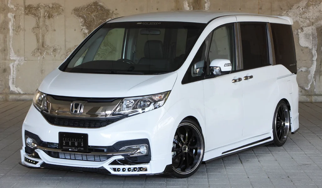 รูปชุดแต่ง ชุดแต่ง Honda Step WGN MZ Speed 2015 2017 ภาพที่ 17