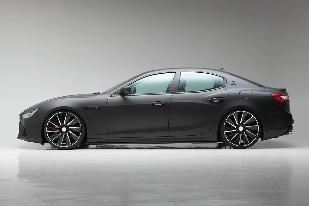 ชุดแต่ง MASERATI GHIBLI WALD Japan สปอร์ตไลน์ แบล็กไบซัน เอดิชัน ภาพ 5