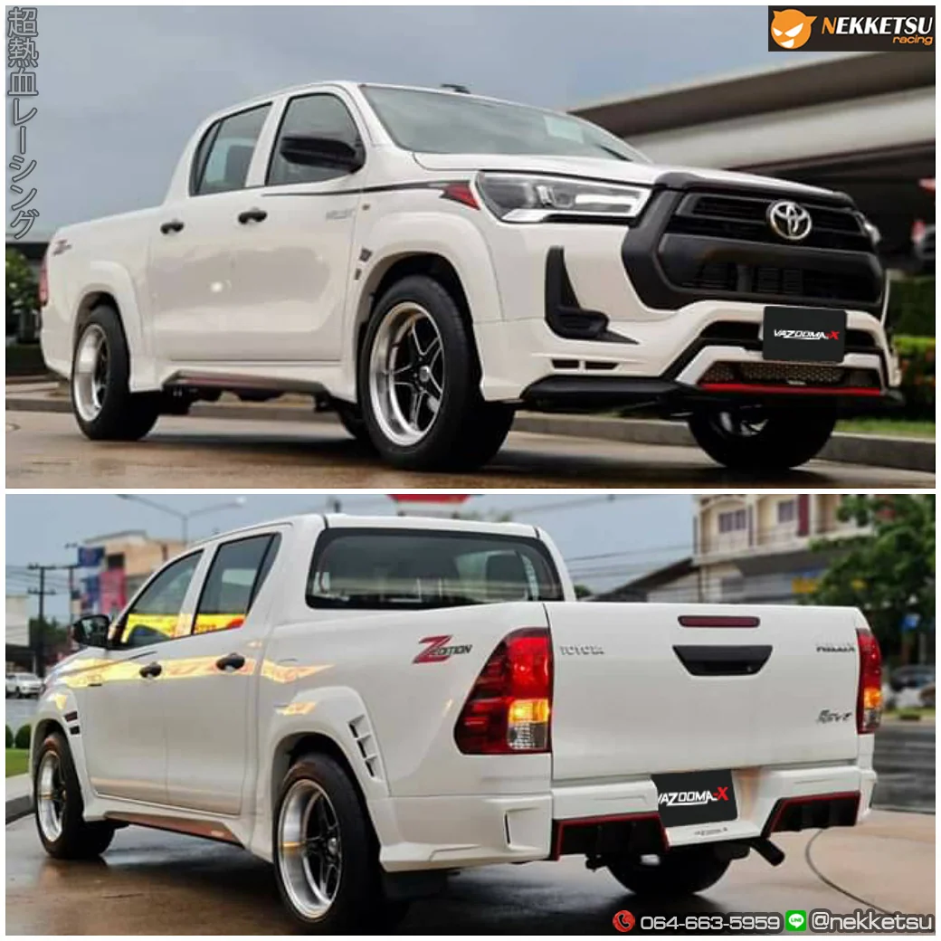 รูปชุดแต่ง ชุดแต่ง Toyota Hilux Revo 2020 2024 Vazooma Cap ภาพที่ 5