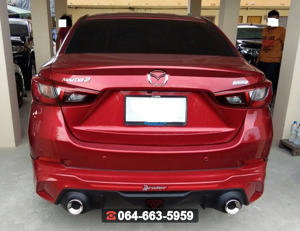 ชุดแต่ง Mazda 2 4D / 2016-2018 RiderM ภาพ 4