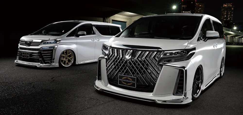 ชุดแต่ง TOYOTA ALPHARD S/SC/SR WALD Japan เอ็กเซ็กคิวทีฟไลน์ ภาพ 10