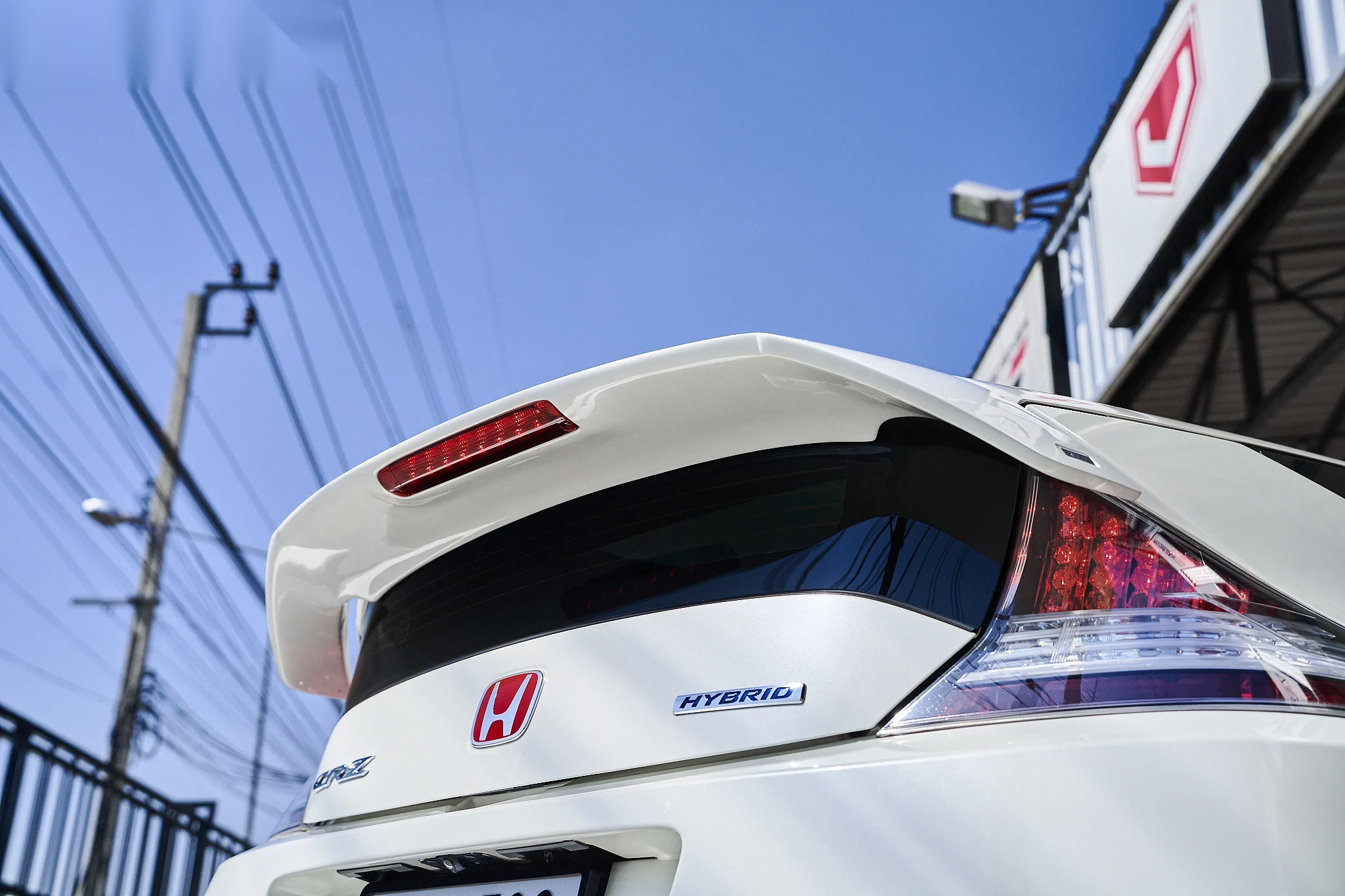 ชุดแต่ง HONDA CR-Z HONDA CRZ x C-West สปอยเลอร์หลัง Prodrive Shop ภาพ 4