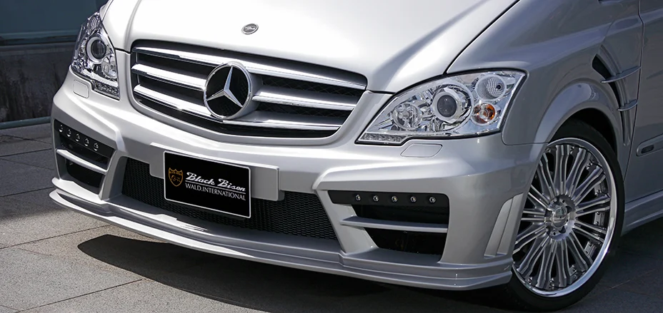 ชุดแต่ง MERCEDES-BENZ V-CLASS SHORT/LONG WALD Japan สปอร์ตไลน์ แบล็กไบซัน เอดิชัน ภาพ 12