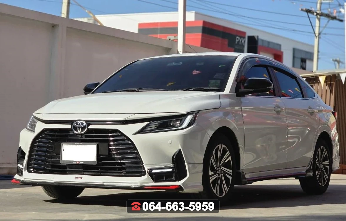 ชุดแต่ง TOYOTA Yaris Ativ 2023 V.1 ท่อกลม RiderM ภาพ 4