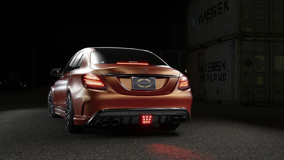 ชุดแต่ง MERCEDES-BENZ C-CLASS WALD Japan เอ็กเซ็กคิวทีฟไลน์ ภาพ 22