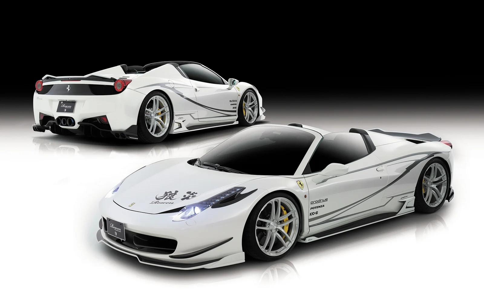 ชุดแต่ง FERRARI 458Italia/Spider F142 2010.06~2016.10 Rowen Japan ภาพ 7