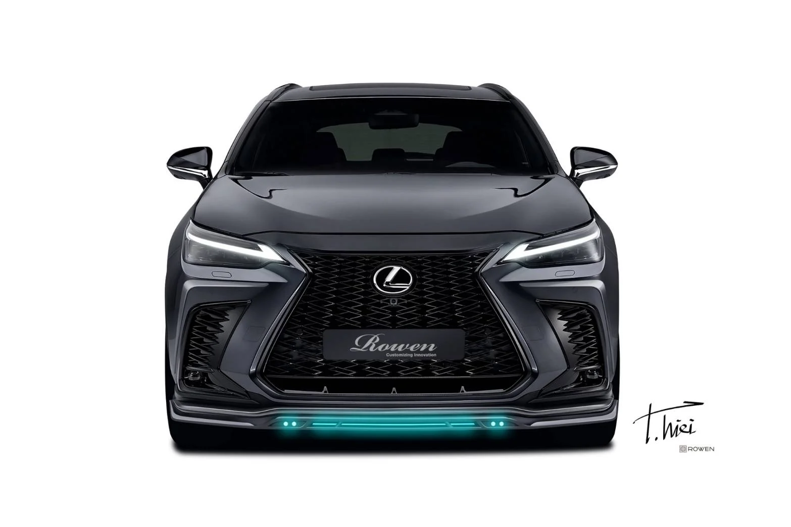 ชุดแต่ง LEXUS NX350h F SPORT NX450h+ (AAZH26) /NX350h (AAZH20/25) /NX350 (TAZA25) F SPORT Rowen Japan ภาพ 11