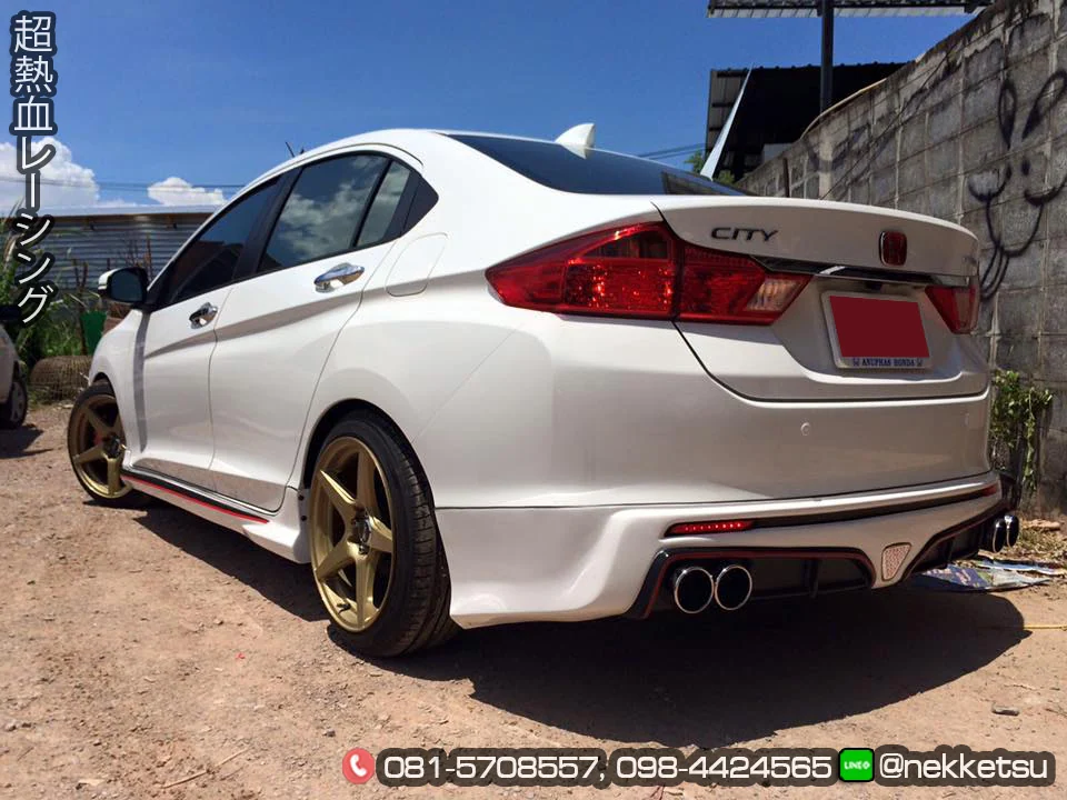 รูปชุดแต่ง ชุดแต่ง Honda City 2014 2016 RedLine ภาพที่ 5
