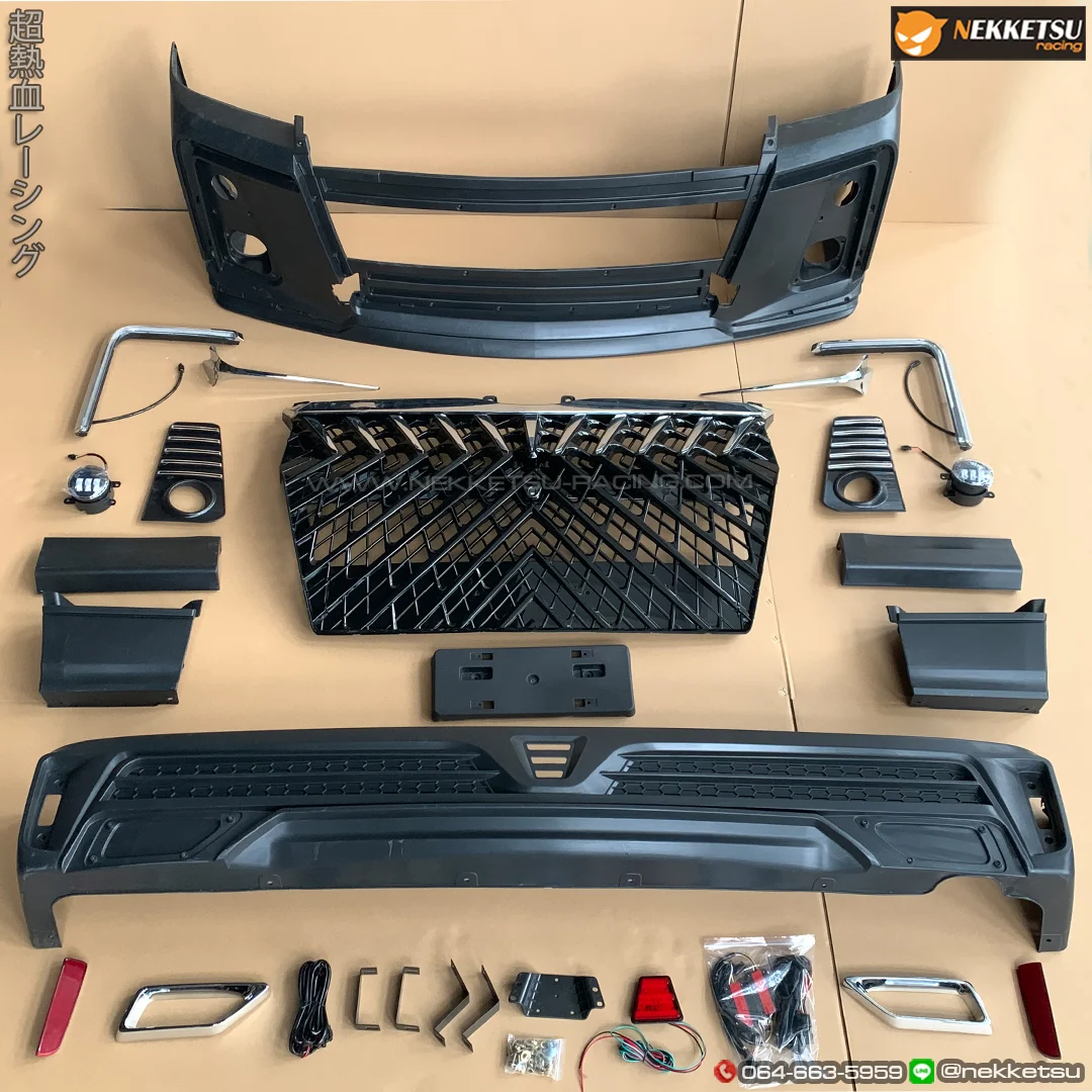 รูปชุดแต่ง ชุดแต่ง TOYOTA Commuter รถตู้ 2005 2018 ทรง Alphard V.2 ภาพที่ 16
