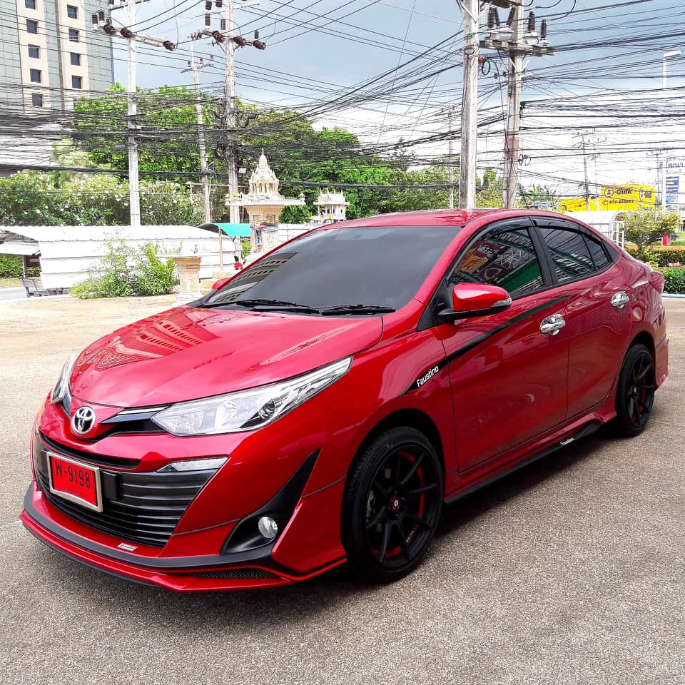 รูปชุดแต่ง ชุดแต่ง Toyota Yaris Ativ 17 19 Faustino 4 Door ภาพที่ 8