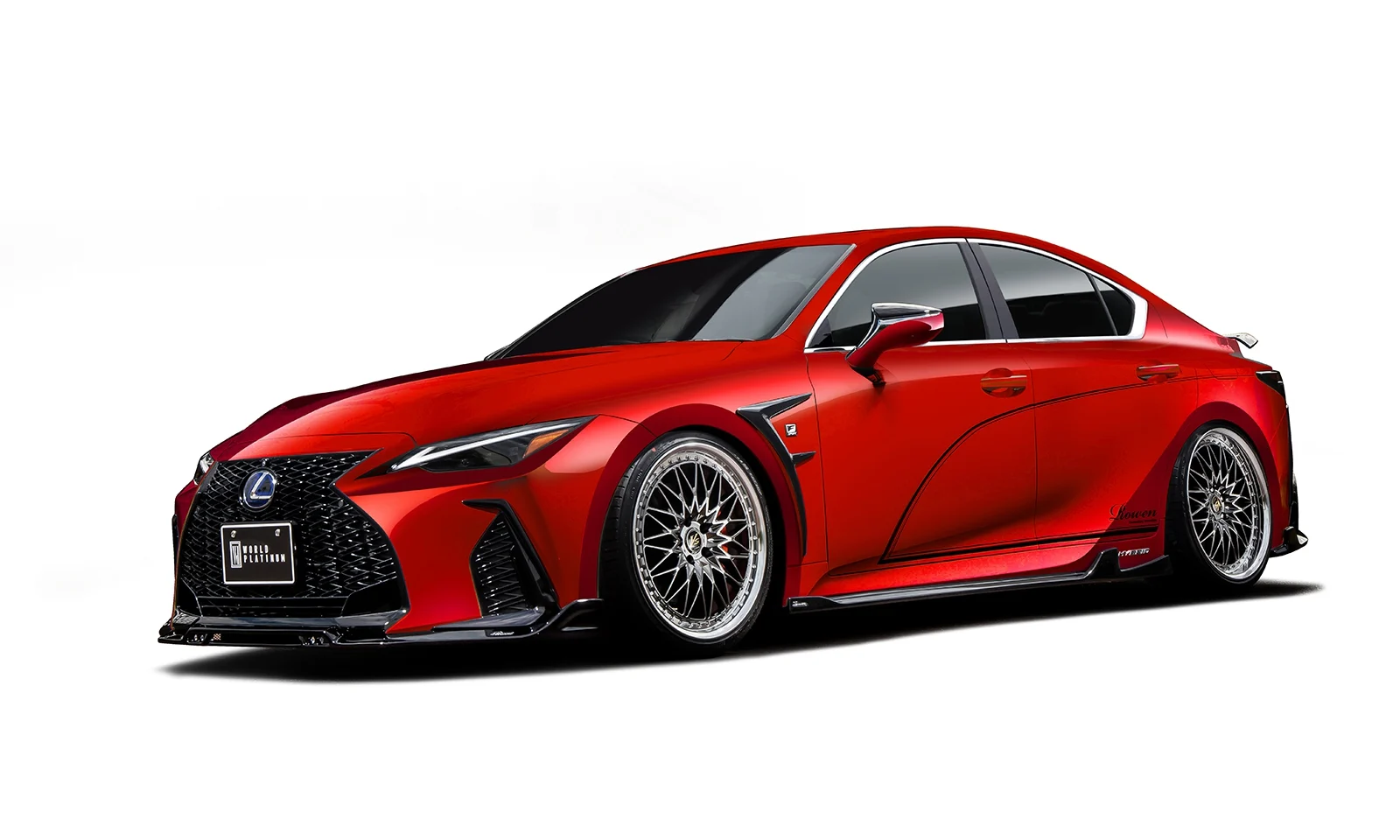 ชุดแต่ง LEXUS IS F-SPORT 350/300h/300/GSE31/AVE3#/ASE30 2020.10 2025.12 Rowen Japan ภาพ 23