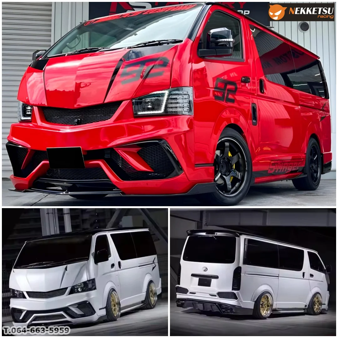 รูปชุดแต่ง ชุดแต่ง TOYOTA Commuter รถตู้ 2005 2018 2005 2010 LAMBO ภาพที่ 3