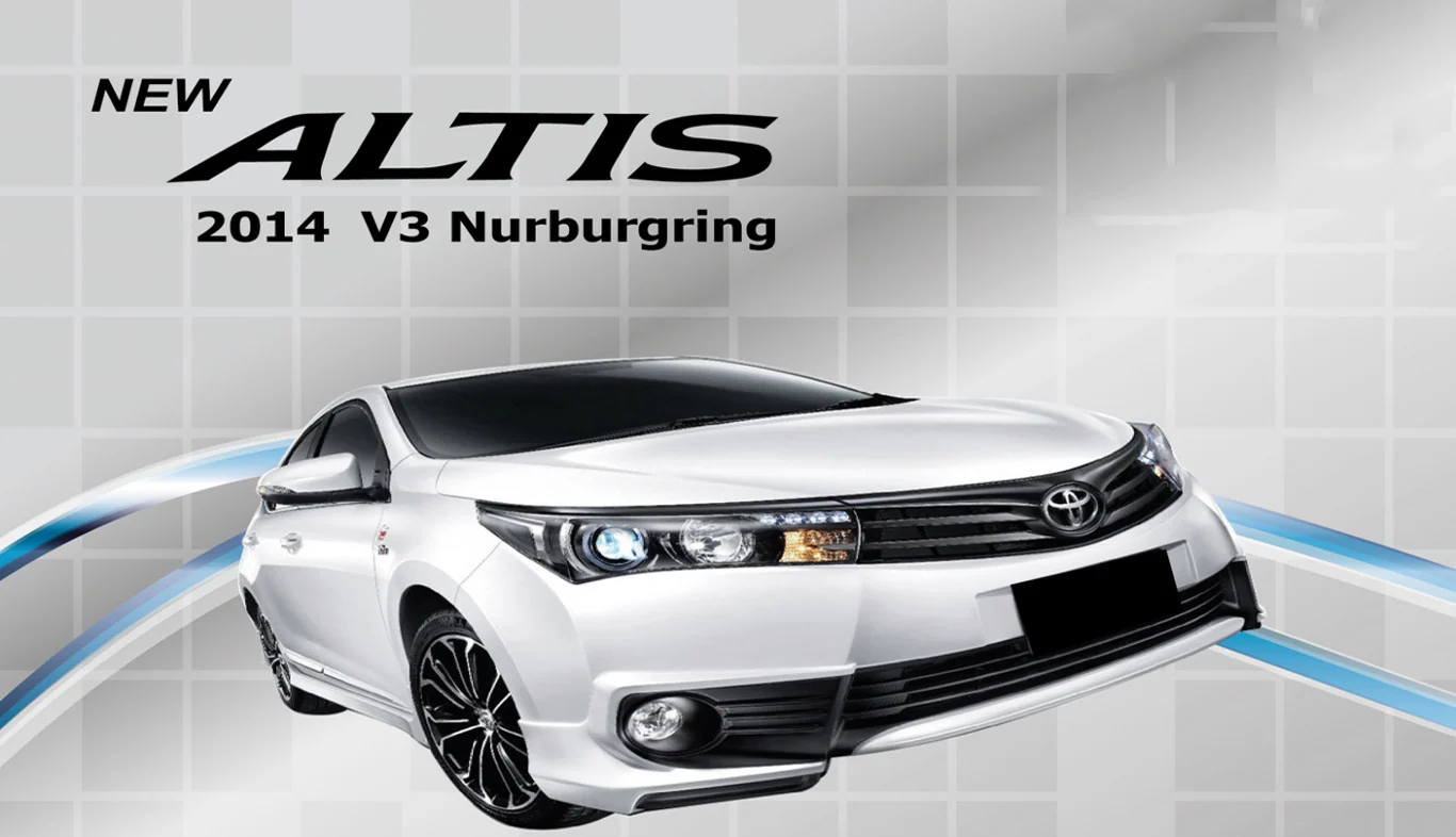 ชุดแต่ง Toyota Altis 2014 2018 FSport