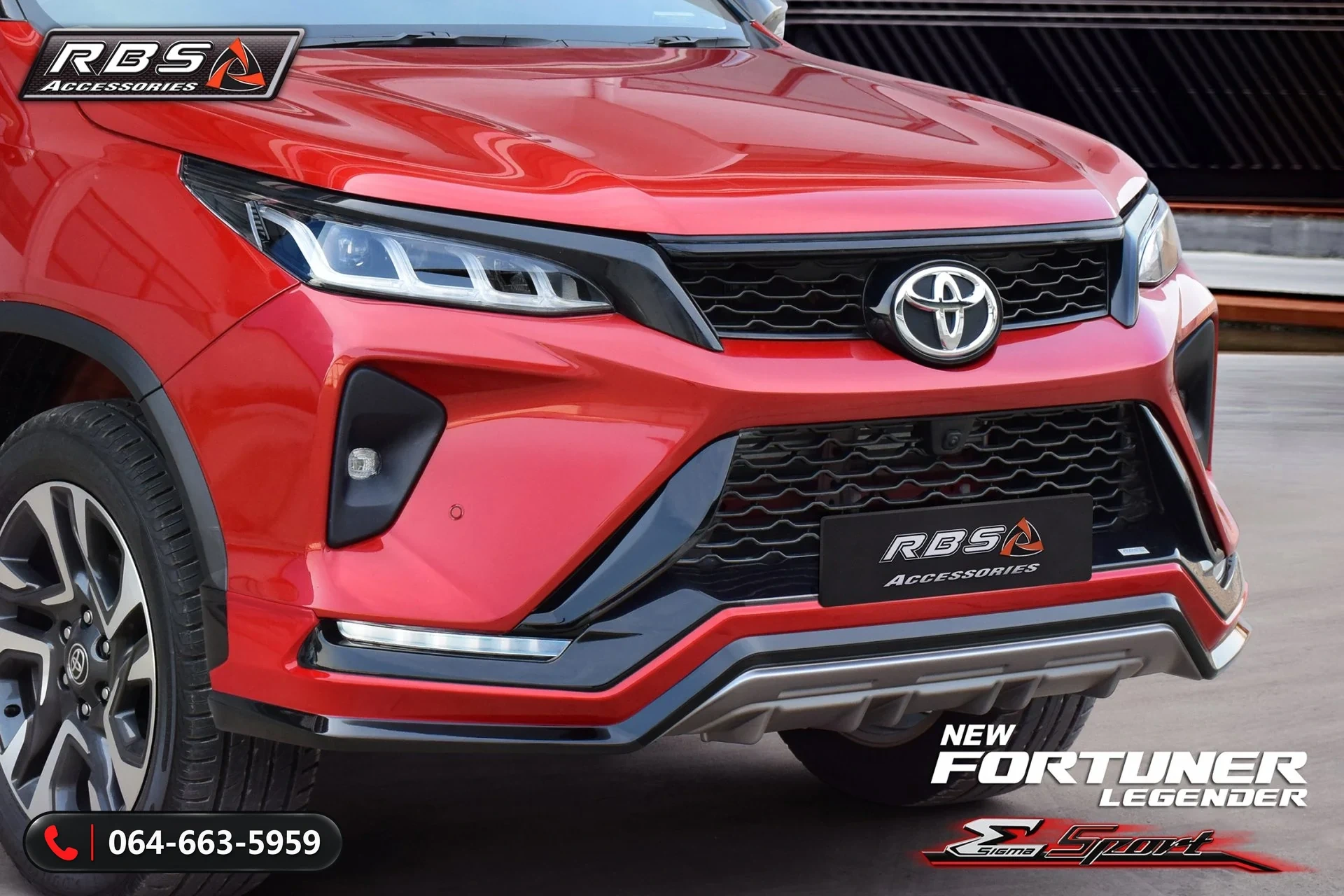 ชุดแต่ง TOYOTA FORTUNER 2020 LEGENDER RBS ภาพ 1