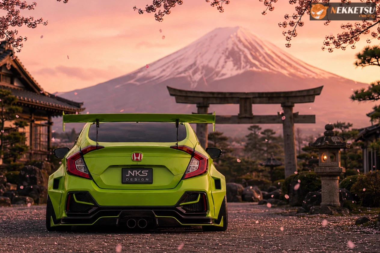 รูปชุดแต่ง ชุดแต่ง Honda Civic FC 16 21 GT Wide Body ภาพที่ 7