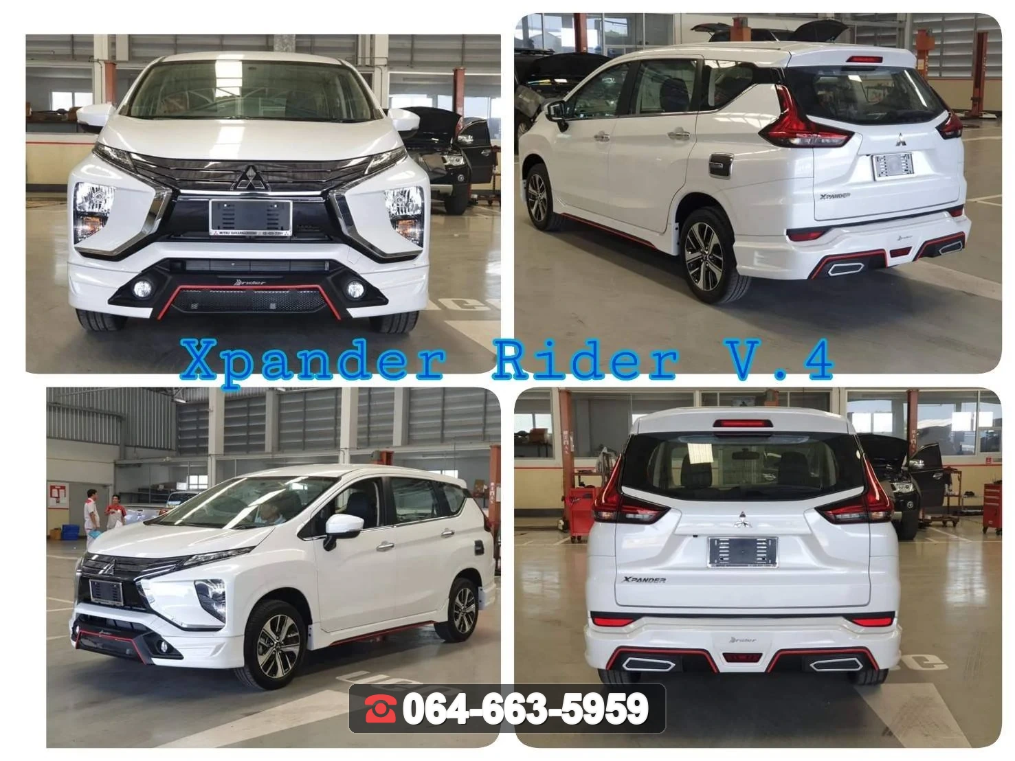 ชุดแต่ง MITSUBISHI Xpander GT 2021 V.4 RiderM ภาพ 3