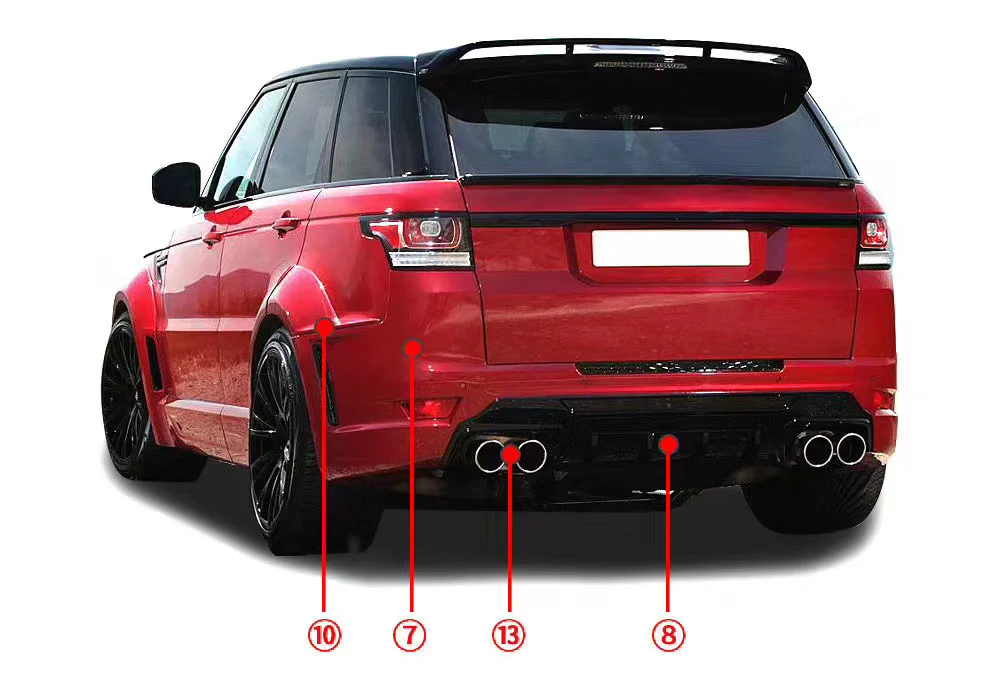 รูปชุดแต่ง ชุดแต่ง Range Rover Rover Sport 14 17 ภาพที่ 4