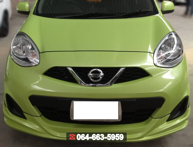 ชุดแต่ง NISSAN MARCH EURO SPORT RiderM ภาพ 2