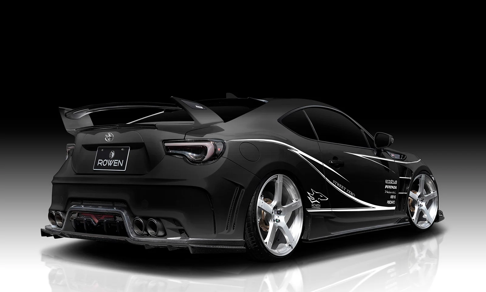 รูปชุดแต่ง ชุดแต่ง Toyota 86 BRZ Rowen 86 STREET ZERO 17 20 ภาพที่ 18